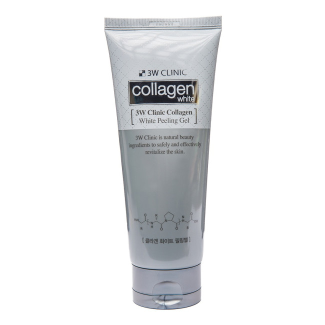 Пилинг гель 3W Clinic Collagen White Peeling Gel 180мл, фото 1